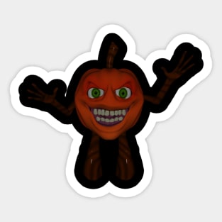 Pumpkin Guy Sticker